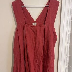 Elegant Red Maxi Dress